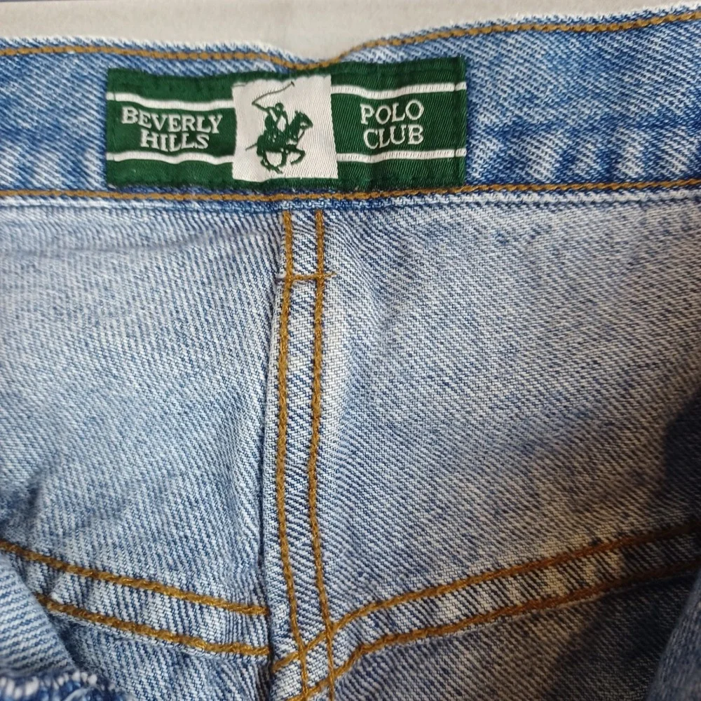 Beverly Hills Polo Club Y2K Jeans Men's 36x32 Vintage 90s Embroidered Patch